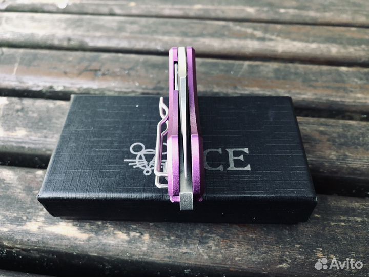 Нож GiantMouse Ace Riv violet