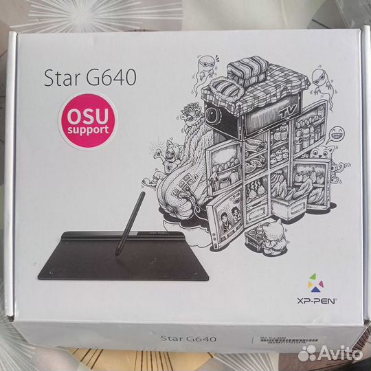 Графический планшет xp pen star g640