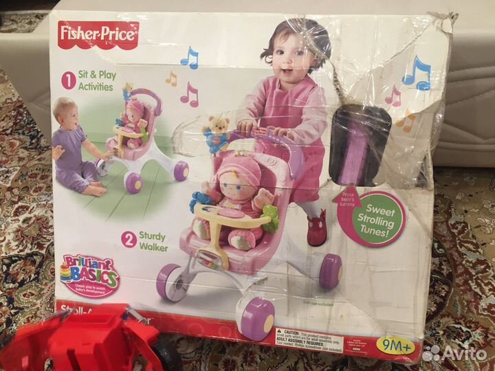 Fisher Price ходунок-коляска