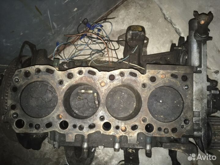 Блок двигателя тойота хайс