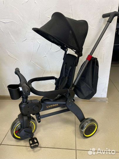 Велосипед складной, черный, новый