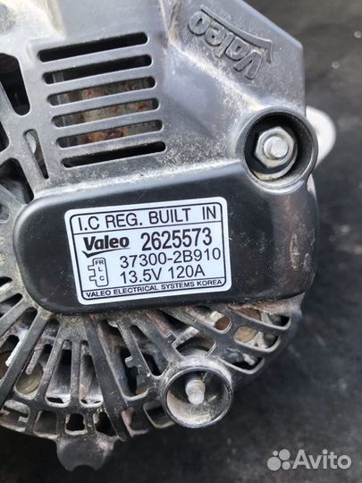 Генератор Kia Rio 4 37300-2b910