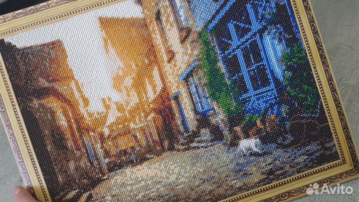 Картина алмазная. Готовая