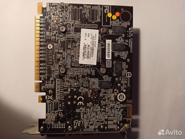 Видеокарта MSI n450gts-md1gd3