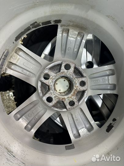 Литые диски на toyota camry R-16