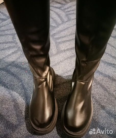 Сапоги ботфорты женские