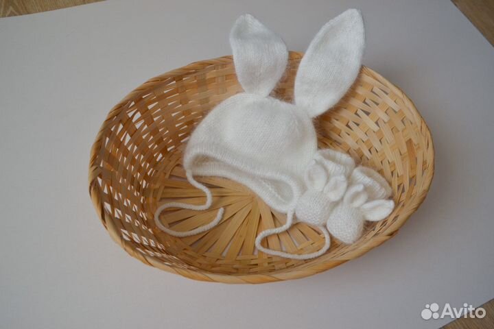 Шапочка детская с ушками