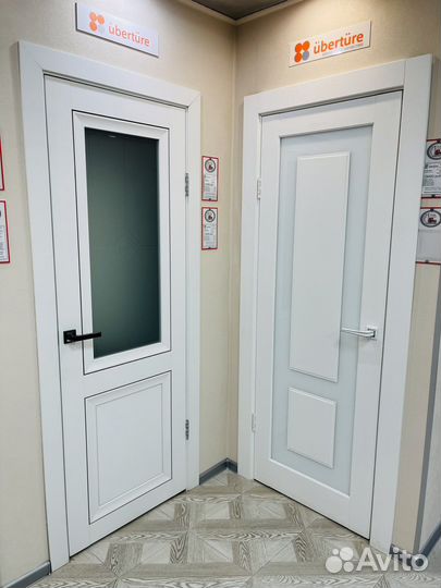 Двери межкомнатные белые