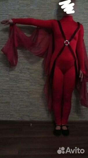 Костюм танцевальный Огонь