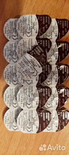 Линзы контактные однодневные alcon