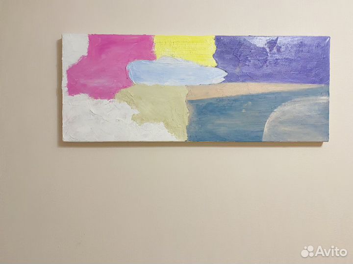 Картина маслом на холсте. Абстракция