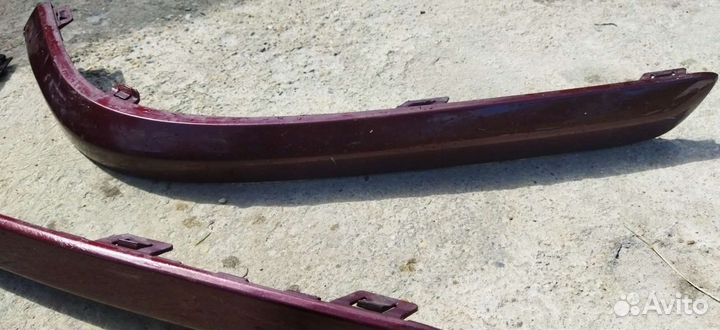 Накладки заднего бампера ниссан блюберд силфи