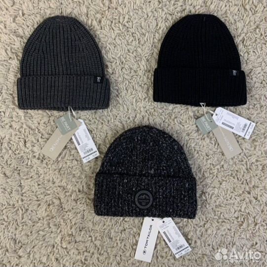 Шапки adidas, reebok, Tom Tailor. Оригинал