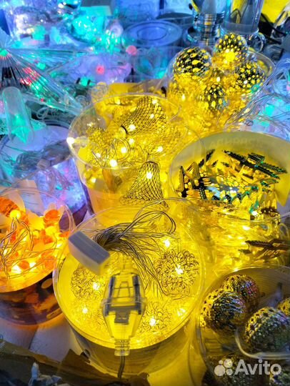 Гирлянда штора