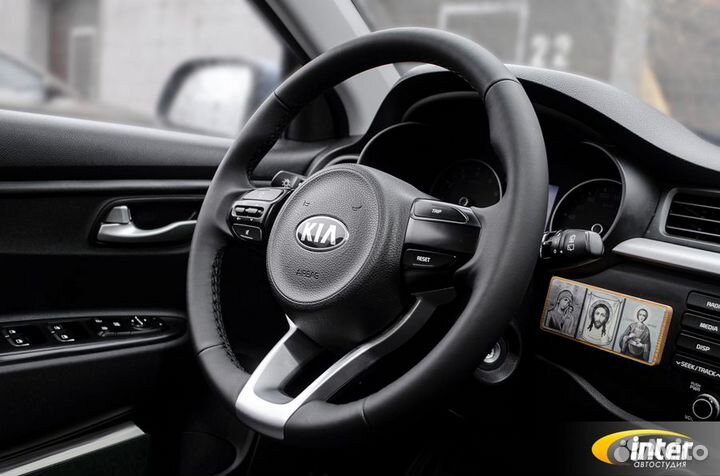 Оплетка руля KIA Rio (4gn), под заказ