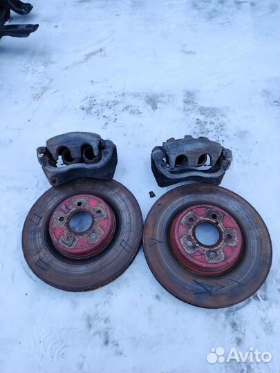 Передние тормоза 315мм subaru