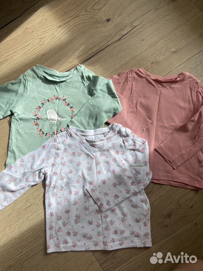 Вещи пакетом для девочки 74 80