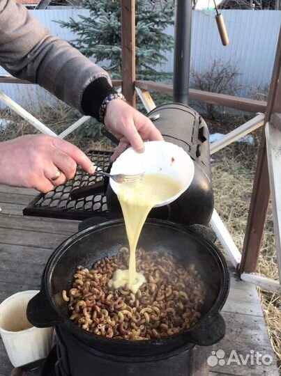 Казан чугунный 16 литров