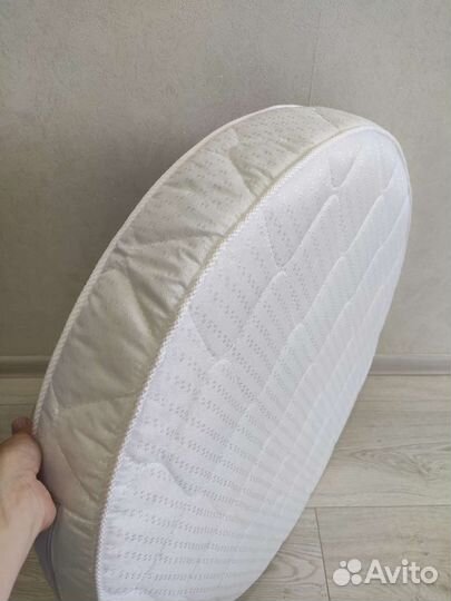 Матрас детский круглый+простынь