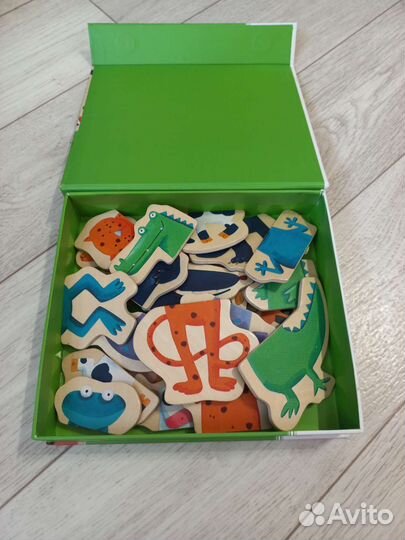 Пазл магнитный деревянный Djeco