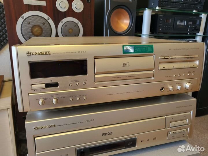 Pioneer D-HS5 DAT рекордер, Hi-End