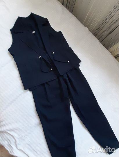 Школьная форма для девочки 134 140 синяя