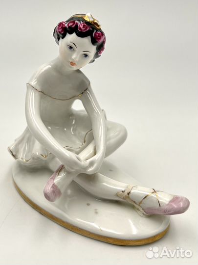 Статуэтка Маленькая Балерина лфз 1956г