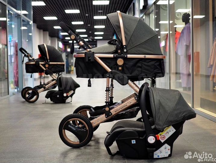 Коляска Wisesonle Q3 