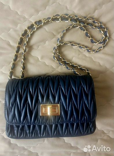 Сумка miu miu, кожа, Италия