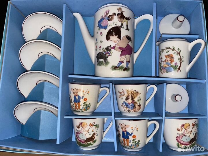 Чайный сервиз детский ГДР СССР kahla