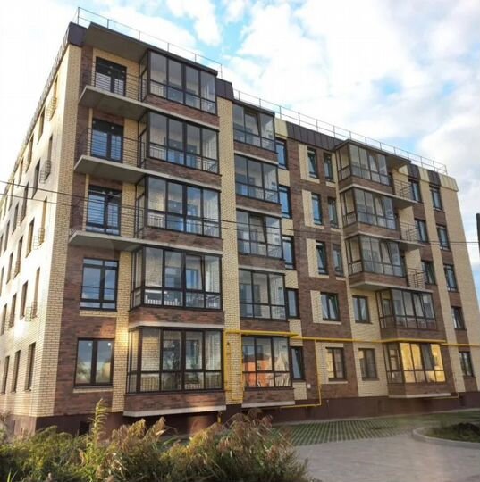 1-к. квартира, 36 м², 1/5 эт.