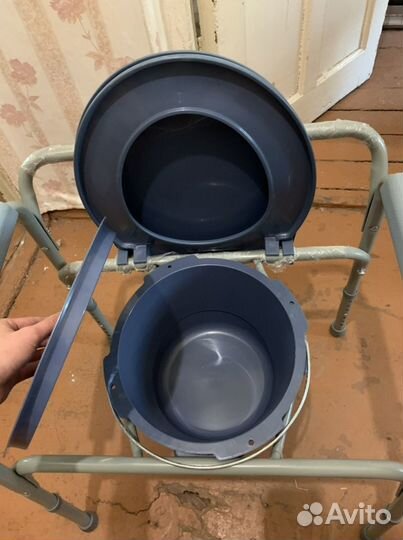 Стул туалет унитаз портативный для инвалидов