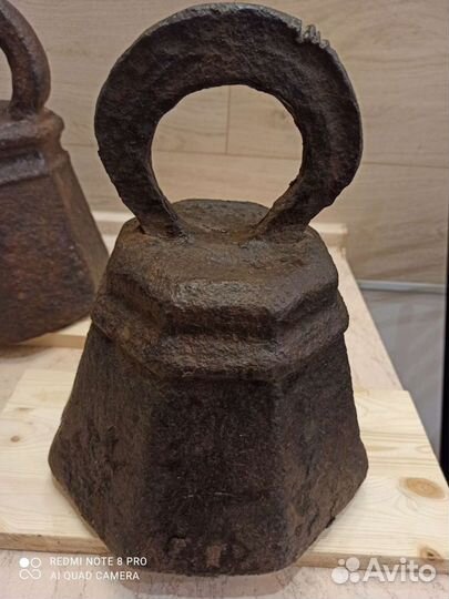 2-пудовая торговая гиря. 18-19 век