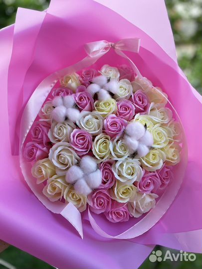 Мыльные букеты 51 Роза