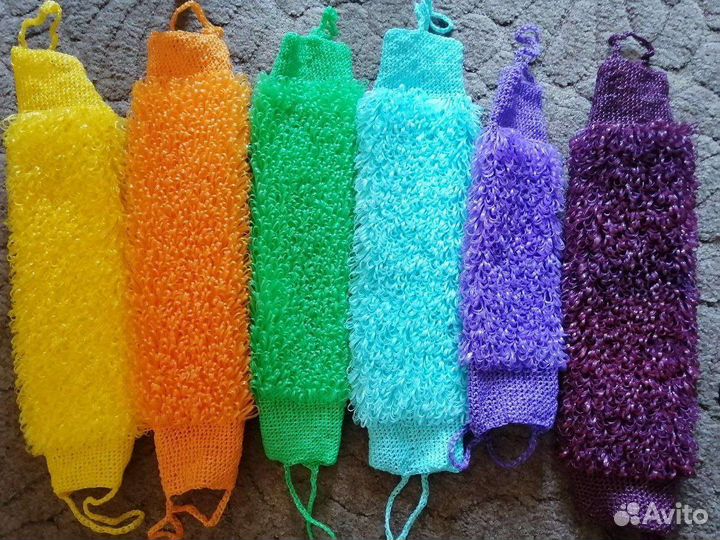 Мочалки ручной работы