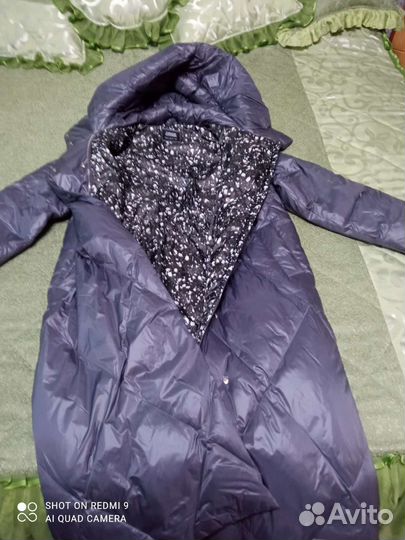 Пуховик женский длинный 46 48
