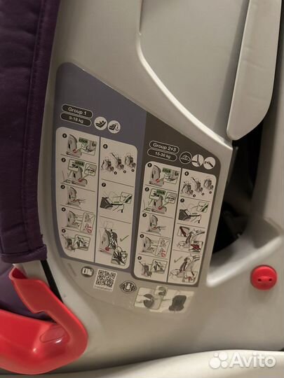 Автокресло britax romer advansafix isofix