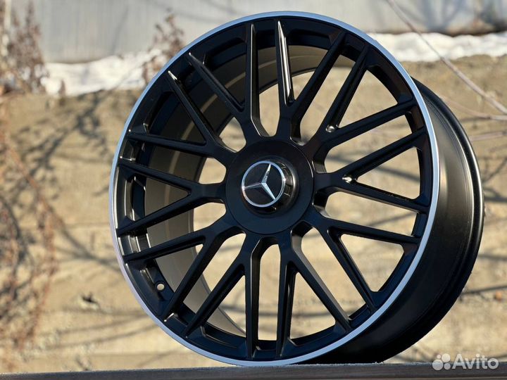 Кованые разноширокие диски для Mercedes r21 5x112