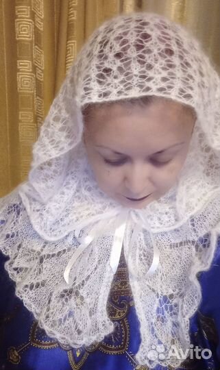 Ниспадающий платок, новый, ручная работа