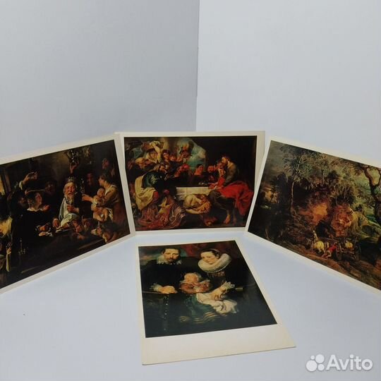 Открытки. Flemish Paintings in the Hermitage / Фла