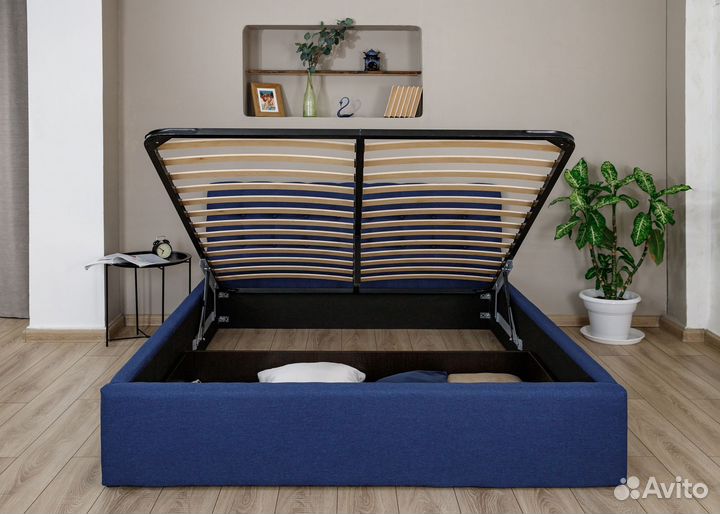 Кровать двуспальная 160х200 с подъемным механизмом