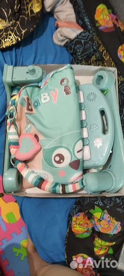 Развивающий коврик с пианино