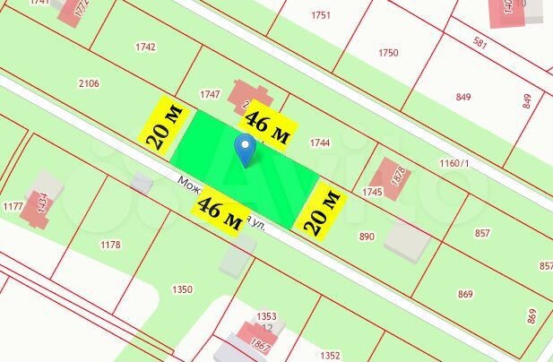 Участок 9,5 сот. (ИЖС)