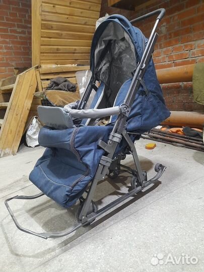 Санки коляска ника