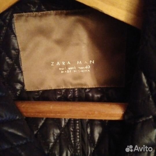 Куртка стеганая мужская zara man 48р