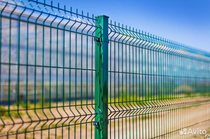 Забор из 3D панели