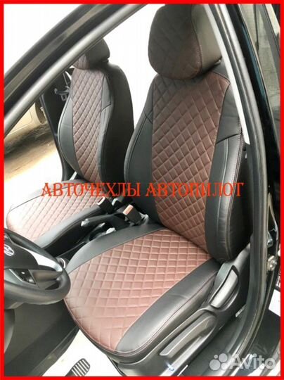 Чехлы Автопилот Hyundai Solaris 1 Sd из экокожи