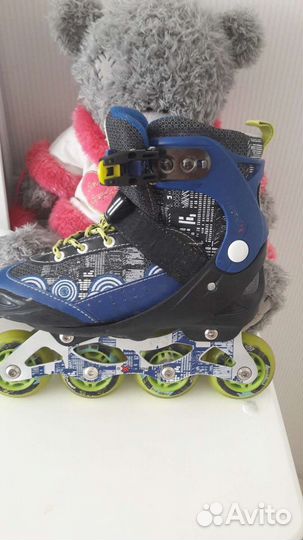 Роликовые коньки детские раздвижные
