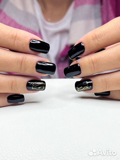 Маникюр с покрытием