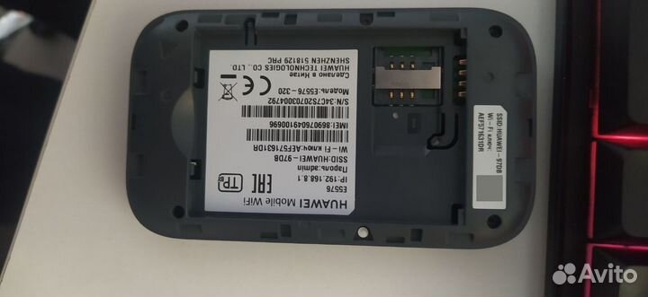 Usb модем 4g Huawei e5576-320 4g мобильный роутер